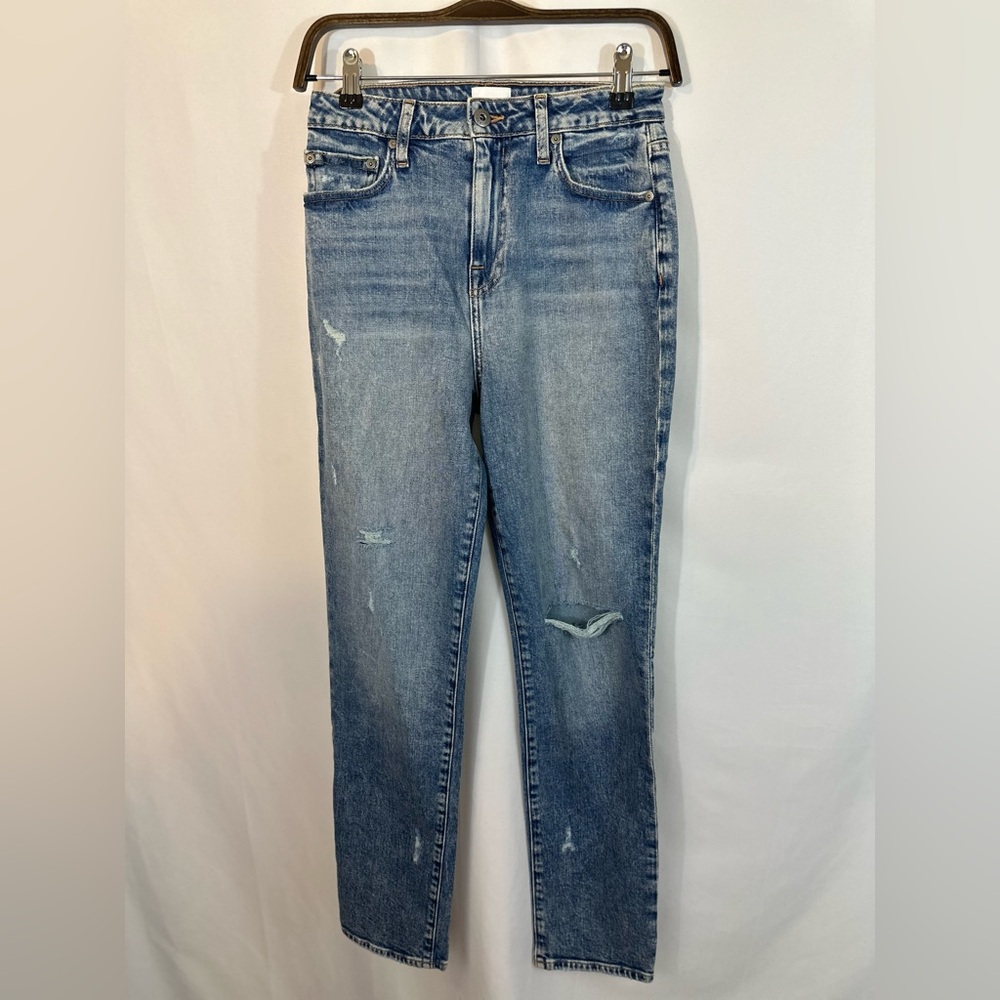 Jonathan Simkhai Standard Trevor High-Rise Vintage Tapered Jeans Size 26